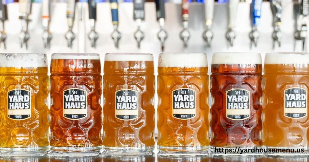 yard house beers